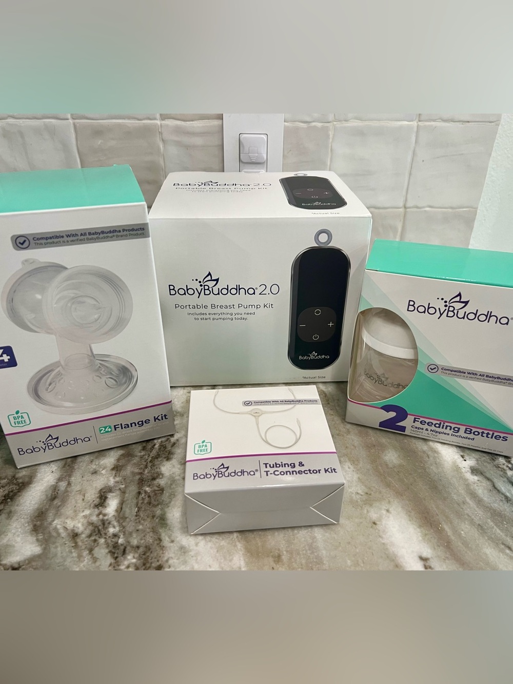 BabyBuddha 2.0 Portable Breast Pump Kit